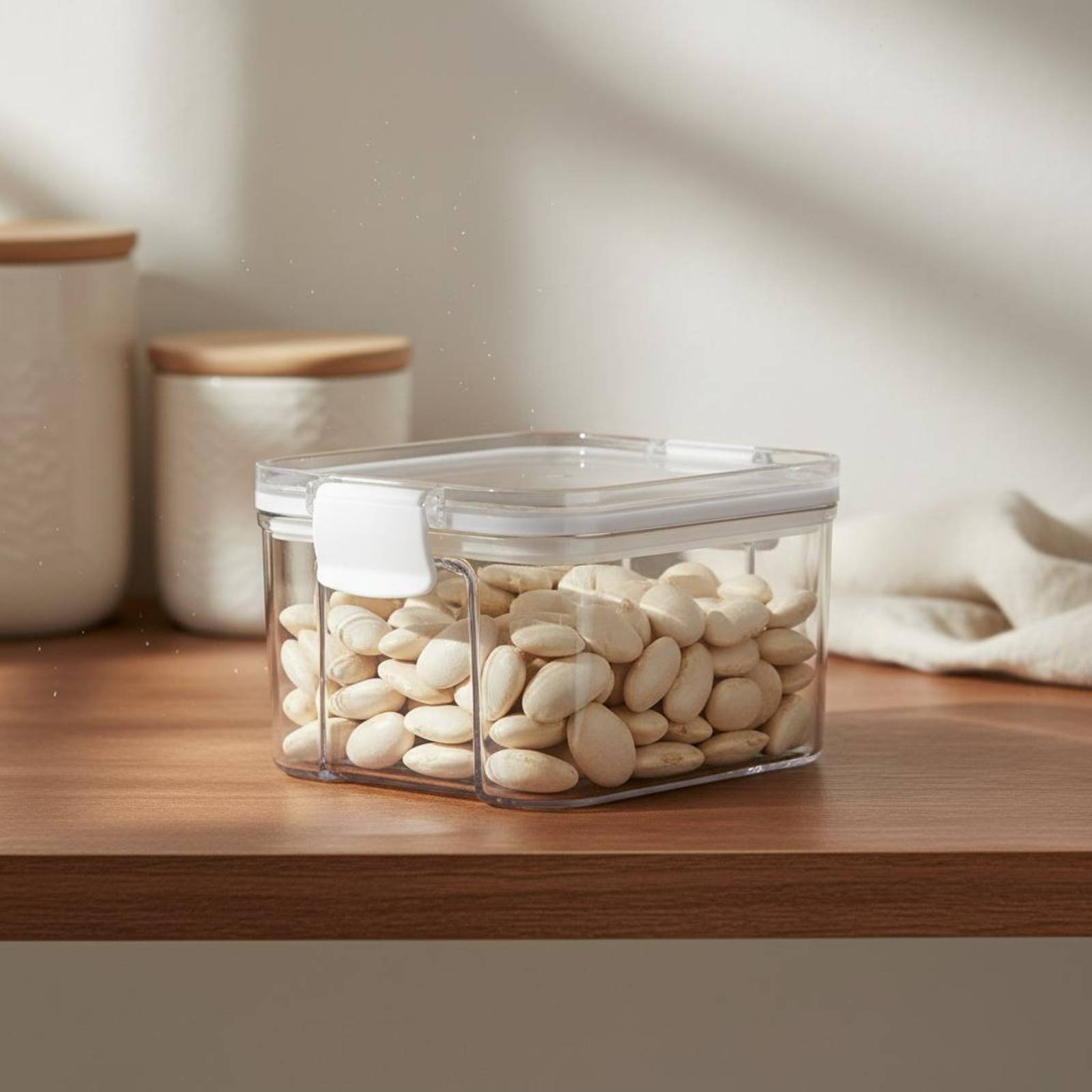 Food Storage Plastic - Contenedor Hermético para Almacenamiento de Alimentos,