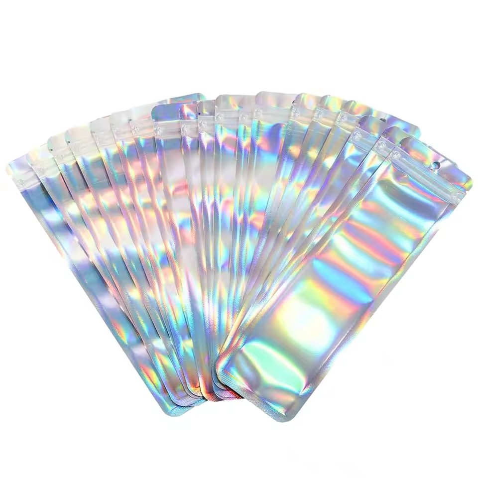 Food Storage Year Supply - Bolsas holográficas largas para embalaje, bolsa