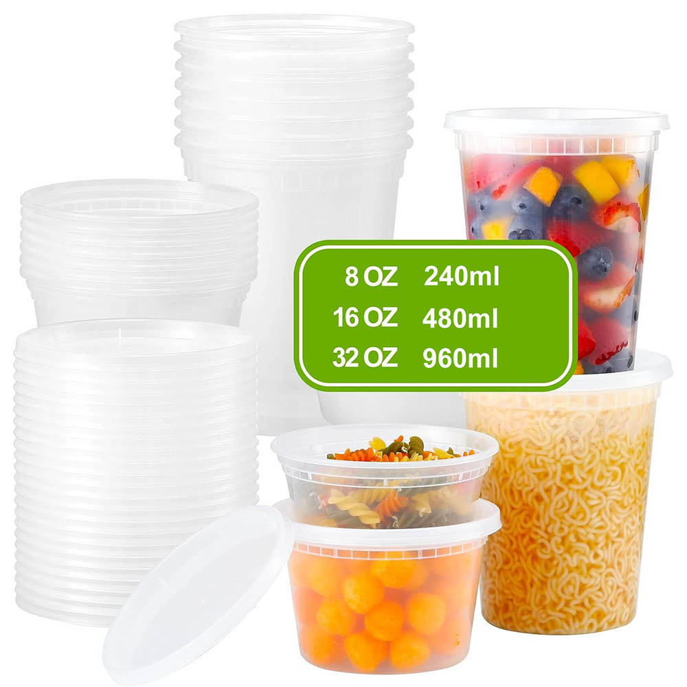 Food Storage Variety Pack - Recipientes de plástico para alimentos con