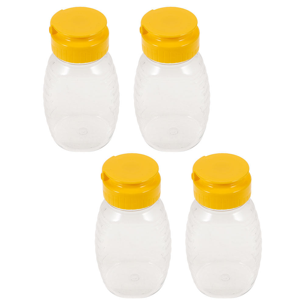 Salad Dressing Bottle - 4 unidades de botellas exprimibles para