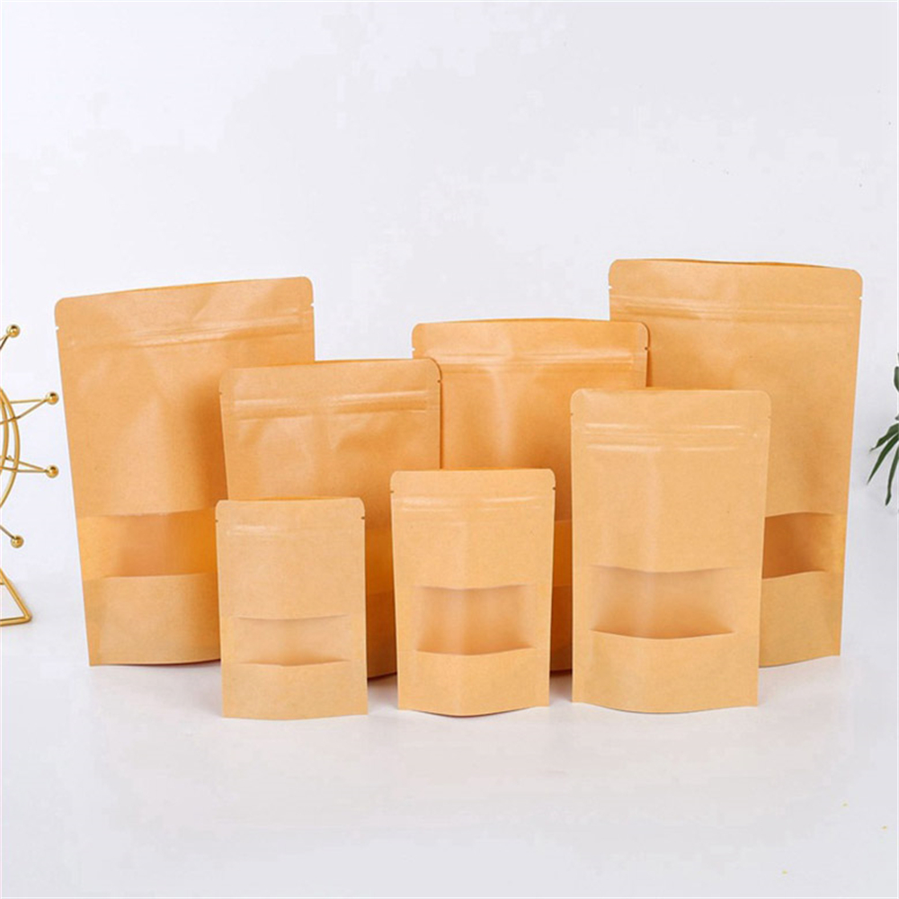 Food Storage Year Supply - Bolsa de papel Kraft con cierre