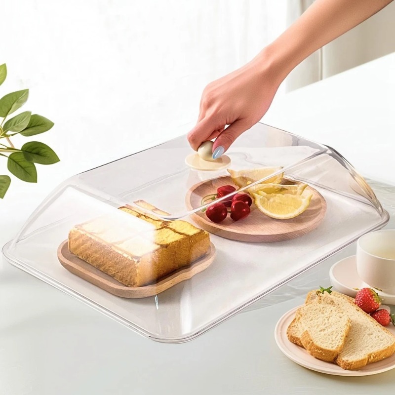 Food Storage Plastic - WORTHBUY Cubierta de plástico reutilizable para