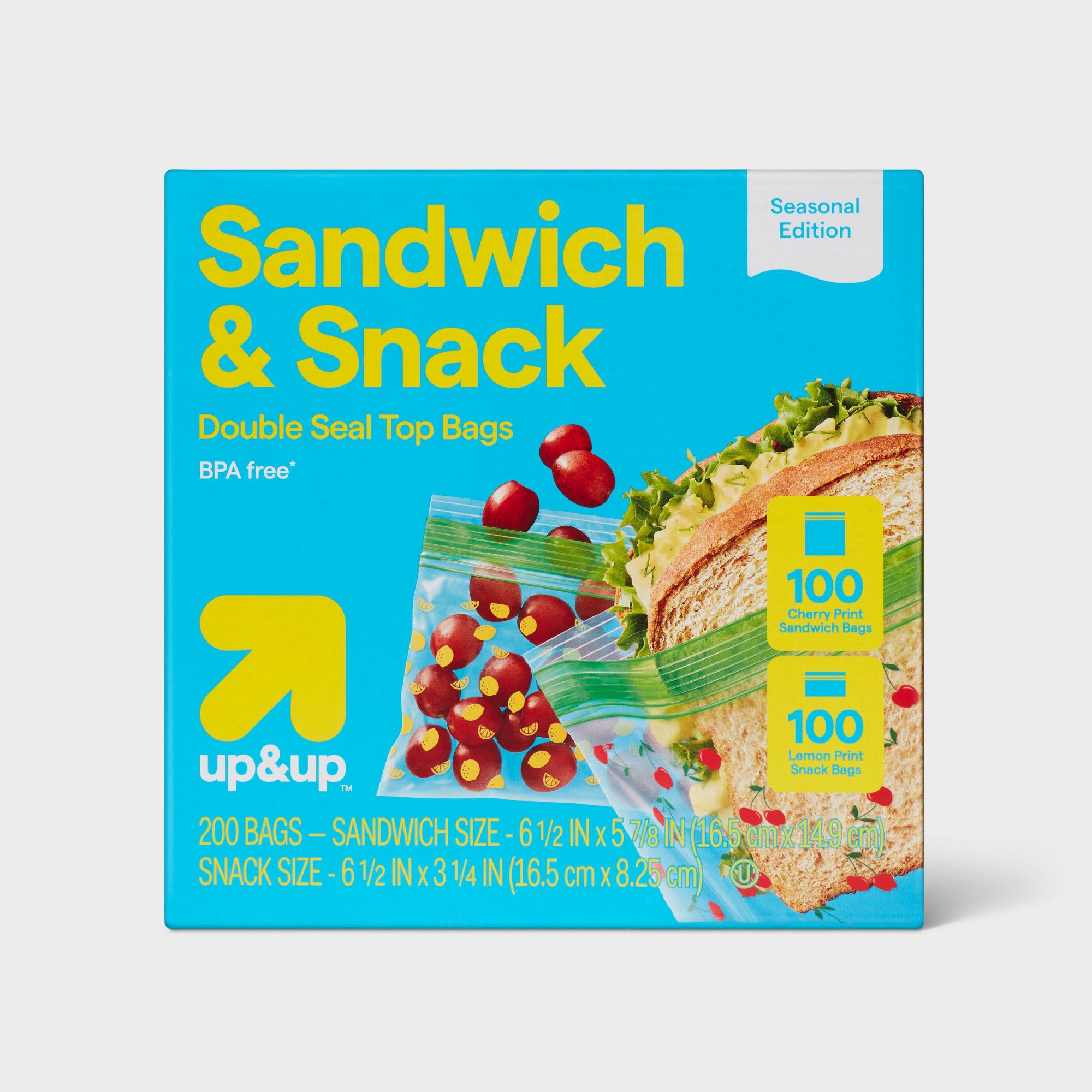 Food Storage Variety Pack - Paquete variado de bolsas para almacenar