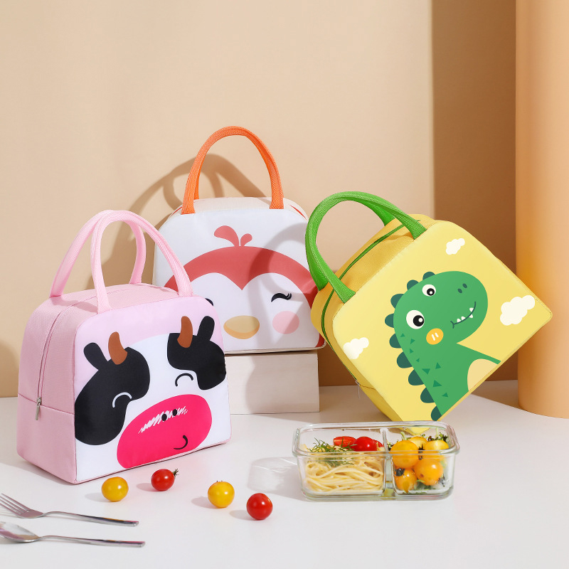 Food Storage System - Fiambrera con dibujos animados para niños,