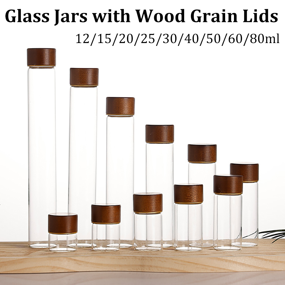 Food Storage Jars With Lids - Frascos de vidrio para especias, recipientes