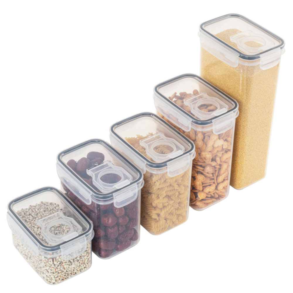 Food Storage Jars With Lids - Caja de almacenamiento de alimentos de