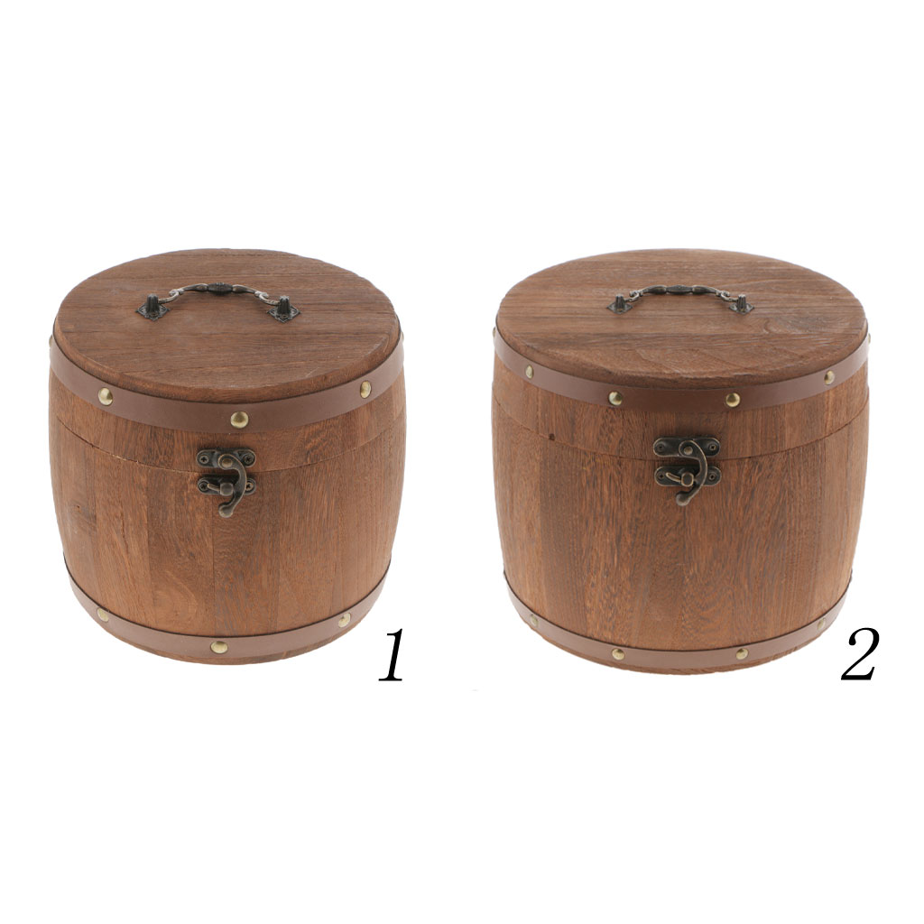 Recipiente de Madera para Té,  - Food Storage Jars With Lids reseña y precio