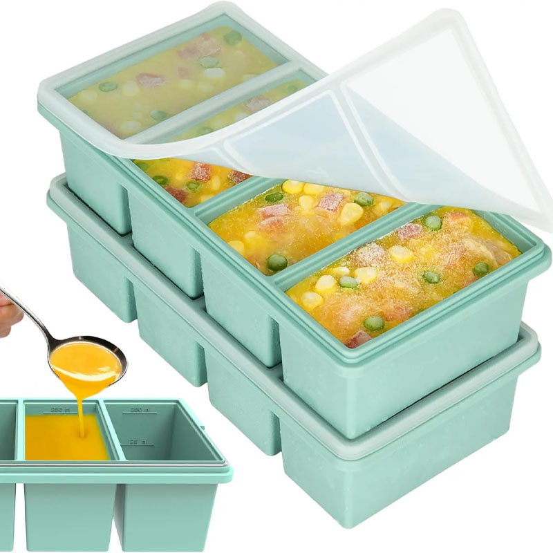 Molde de silicona de 250ml/500 - Food Storage Containers Xl reseña y precio