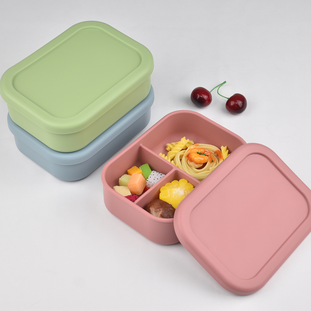 Fiambrera Bento de silicona de - Food Storage Prep Containers reseña y precio