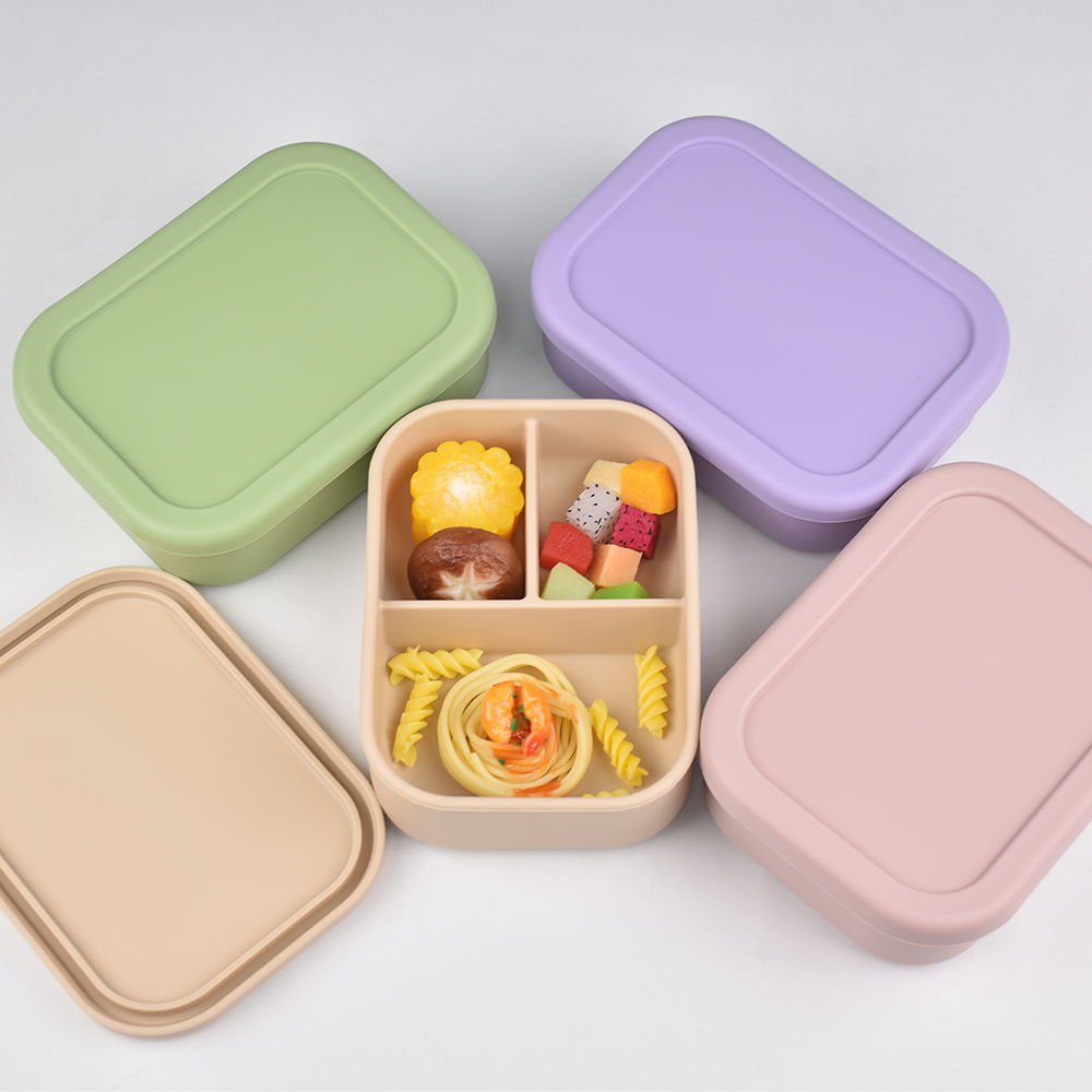 Fiambrera Bento de silicona de - Food Storage Prep Containers reseña y precio