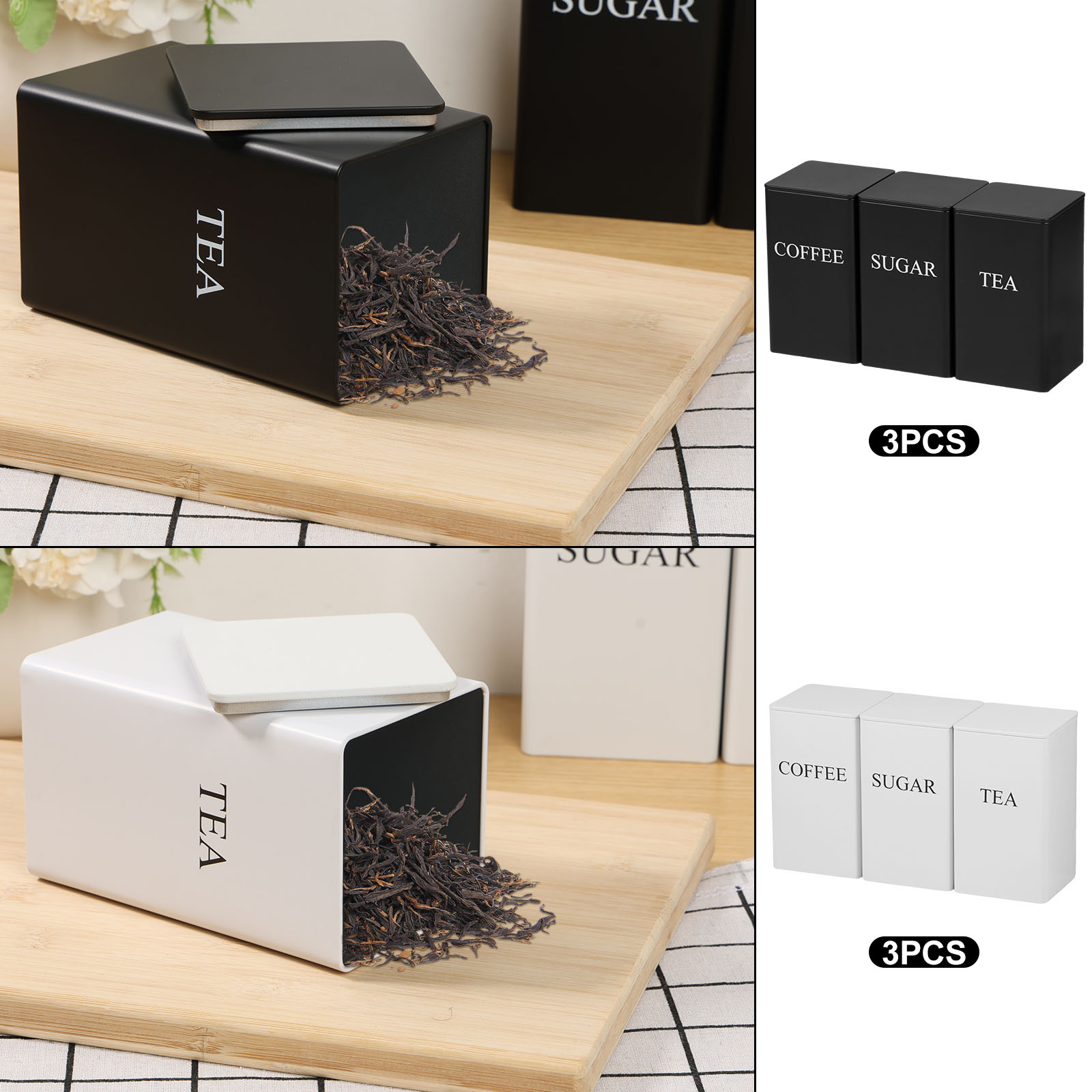 Botes de almacenamiento de gra - Food Storage Jars With Lids reseña y precio