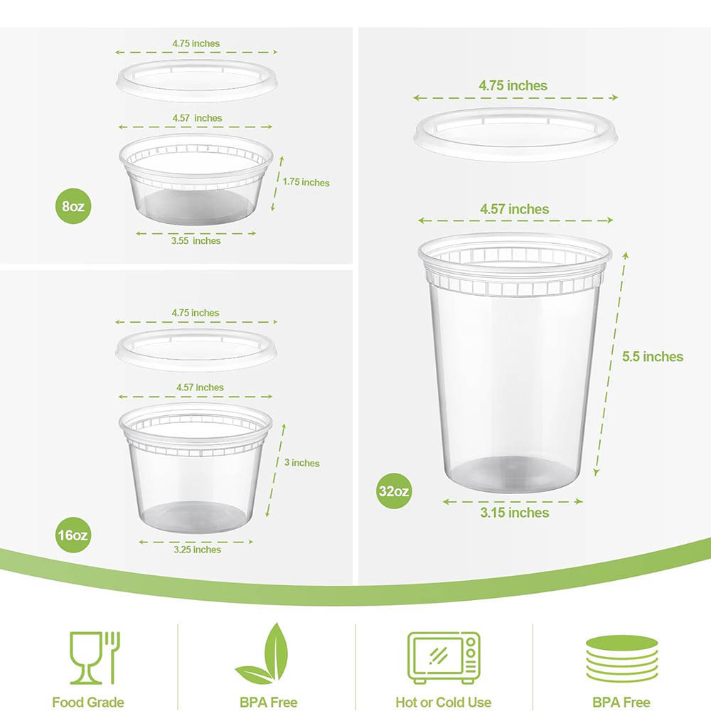Recipientes de plástico para a - Food Storage Variety Pack reseña y precio