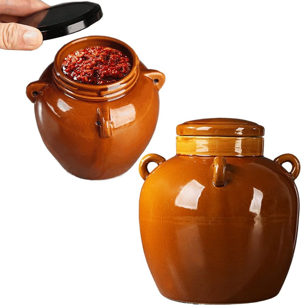 Tarro de cerámica de gran capa - Food Storage Jars With Lids reseña y precio