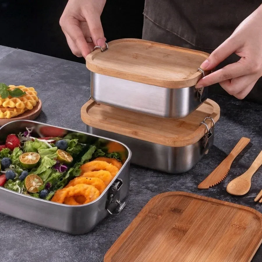Nueva Lonchera de Acero Inoxid - Food Storage System reseña y precio