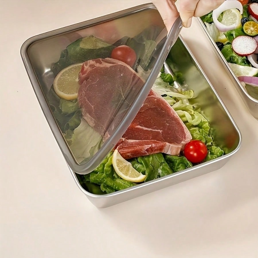 Juego de 6 recipientes (3 caja - Food Storage Prep Containers reseña y precio