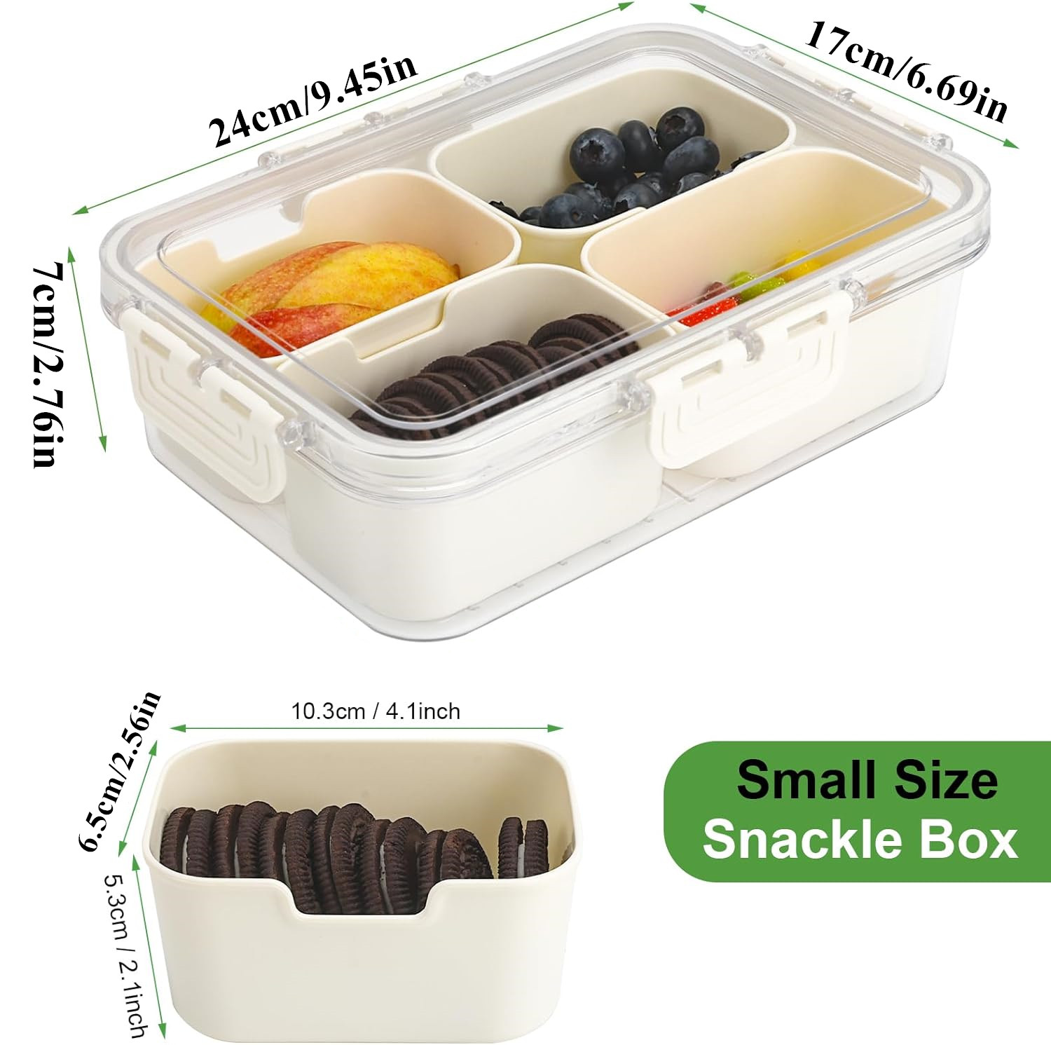 Caja Portátil para Almacenamie - Food Storage System reseña y precio