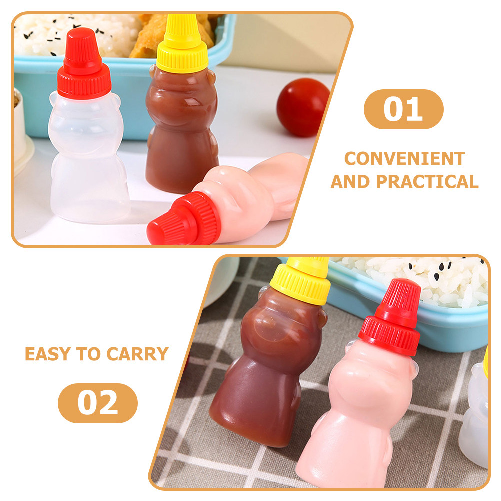 12 unidades de pequeños recipi - Salad Dressing Bottle reseña y precio