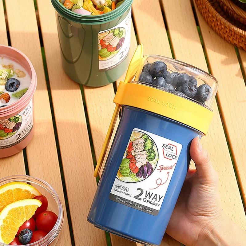 Fiambrera Bento para ensalada, - Salad Dressing Bottle reseña y precio