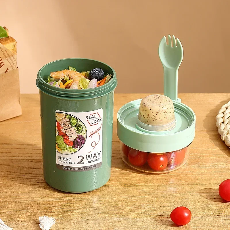 Fiambrera Bento para ensalada, - Salad Dressing Bottle reseña y precio