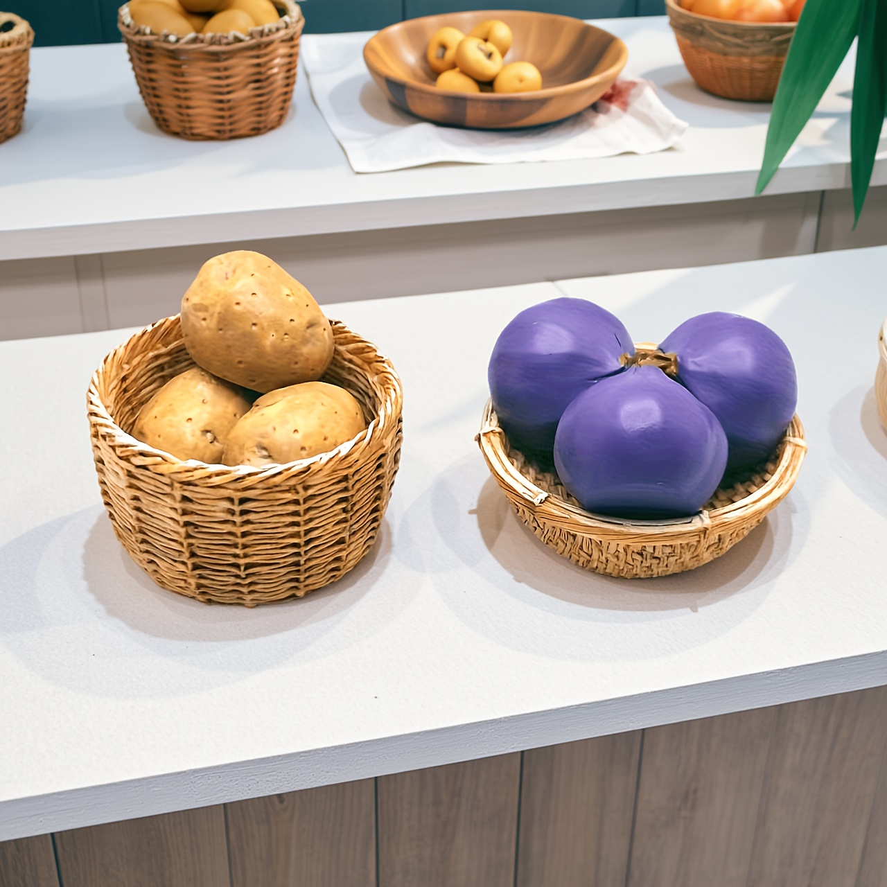Juego de 8 Piezas de Patatas y - Food Storage Plastic reseña y precio