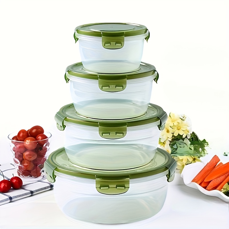 4 Recipientes de Plástico para - Food Storage System reseña y precio