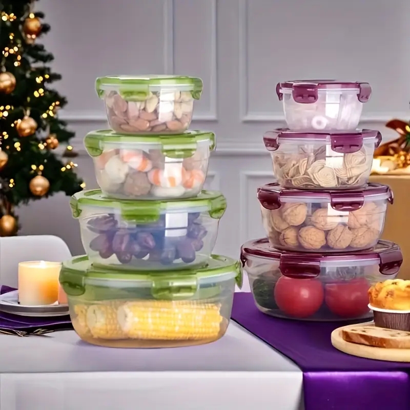 4 Recipientes de Plástico para - Food Storage System reseña y precio