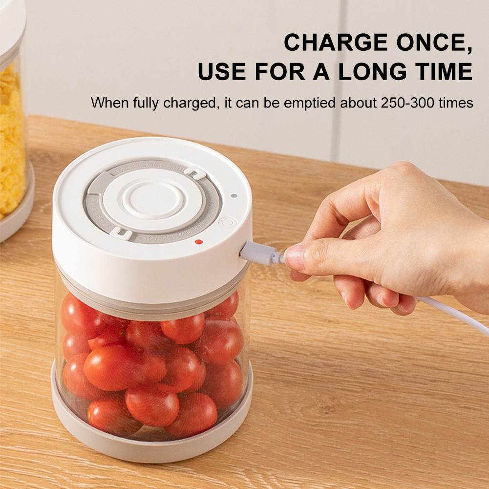 Tarro de vidrio a prueba de hu - Food Storage Jar Set reseña y precio