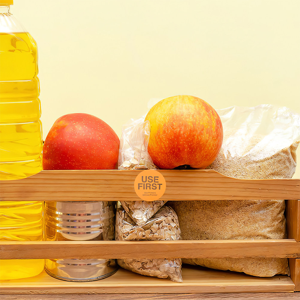 4 rollos de etiquetas adhesiva - Food Storage In Restaurant reseña y precio