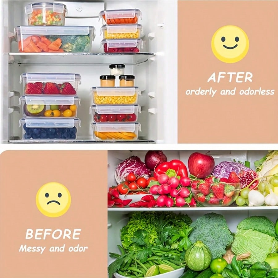 Juego de recipientes para prep - Food Storage Prep Containers reseña y precio