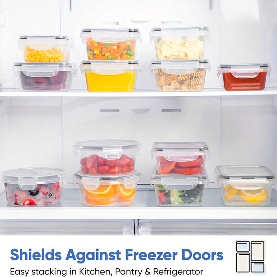 Juego de recipientes para prep - Food Storage Prep Containers reseña y precio