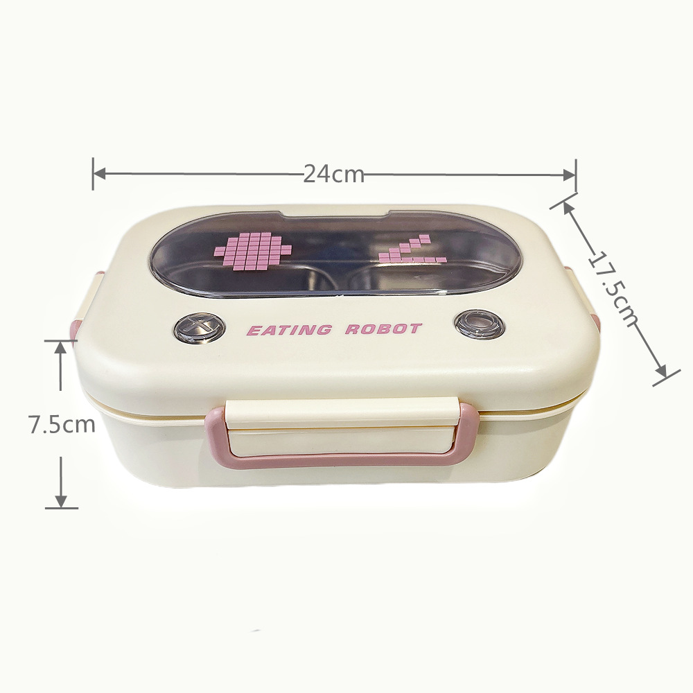 Caja Bento térmica de acero in - Food Storage Prep Containers reseña y precio