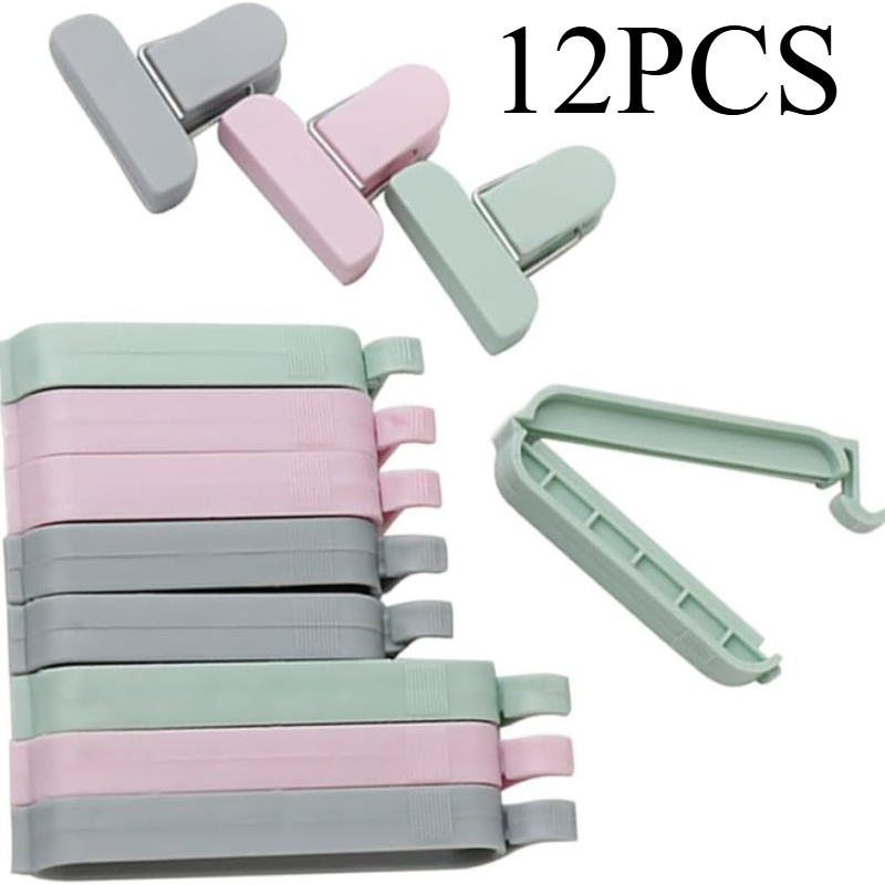 12 clips selladores de plástic - Food Storage No Plastic reseña y precio
