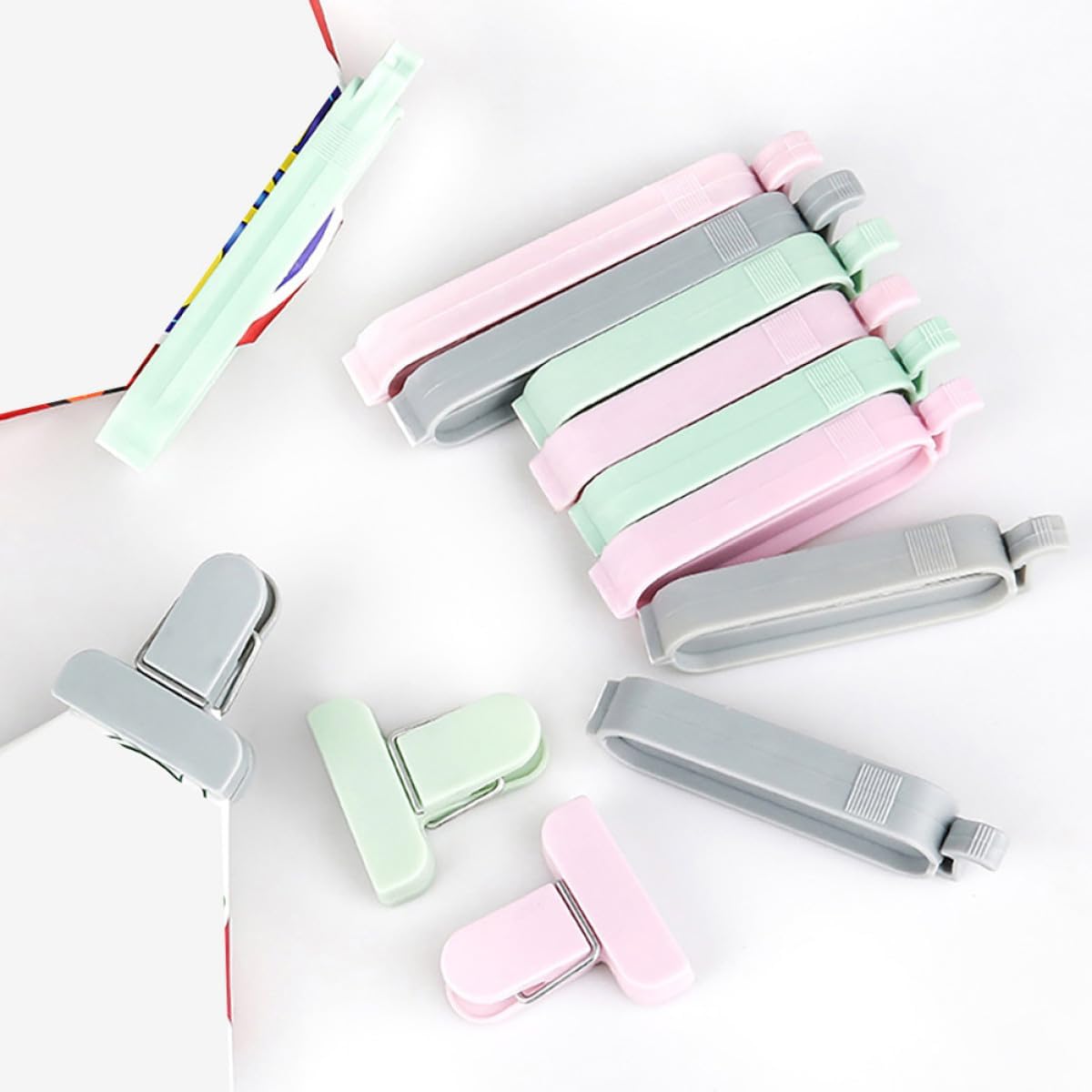 12 clips selladores de plástic - Food Storage No Plastic reseña y precio