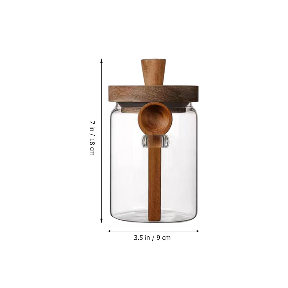 Recipiente de Vidrio Transpare - Food Storage Jars With Lids reseña y precio