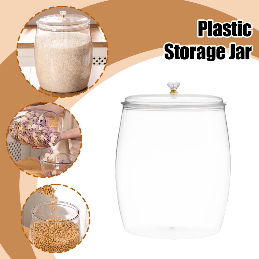 Frasco Grande Transparente de  - Food Storage Jars With Lids reseña y precio