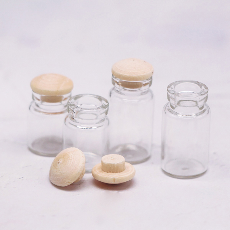 Frascos de vidrio en miniatura - Food Storage Jars With Lids reseña y precio