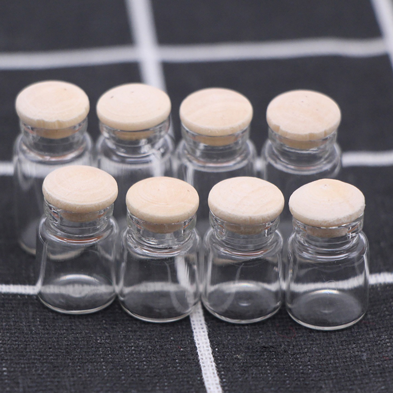 Frascos de vidrio en miniatura - Food Storage Jars With Lids reseña y precio