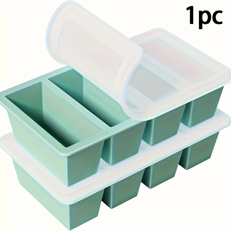 Bandeja congeladora de silicon - Food Storage Prep Containers reseña y precio