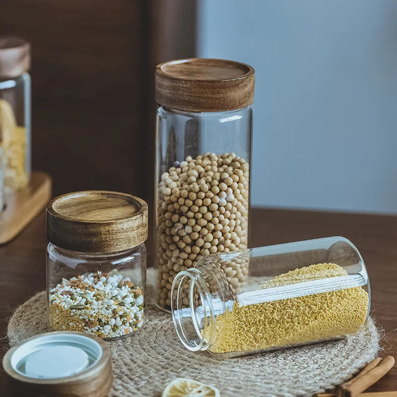 Recipiente hermético de vidrio - Food Storage Jars With Lids reseña y precio