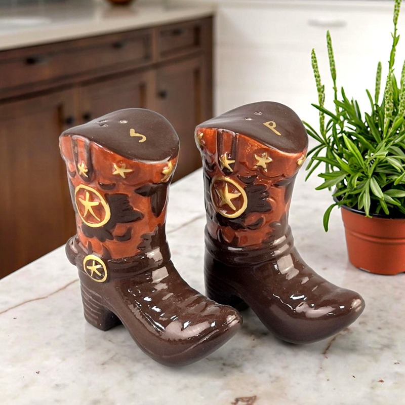 Botas Vintage, tarro de especi - Food Storage Jar Set reseña y precio