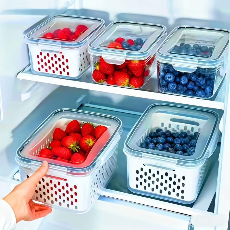 Juego de 4 Recipientes Herméti - Food Storage Prep Containers reseña y precio