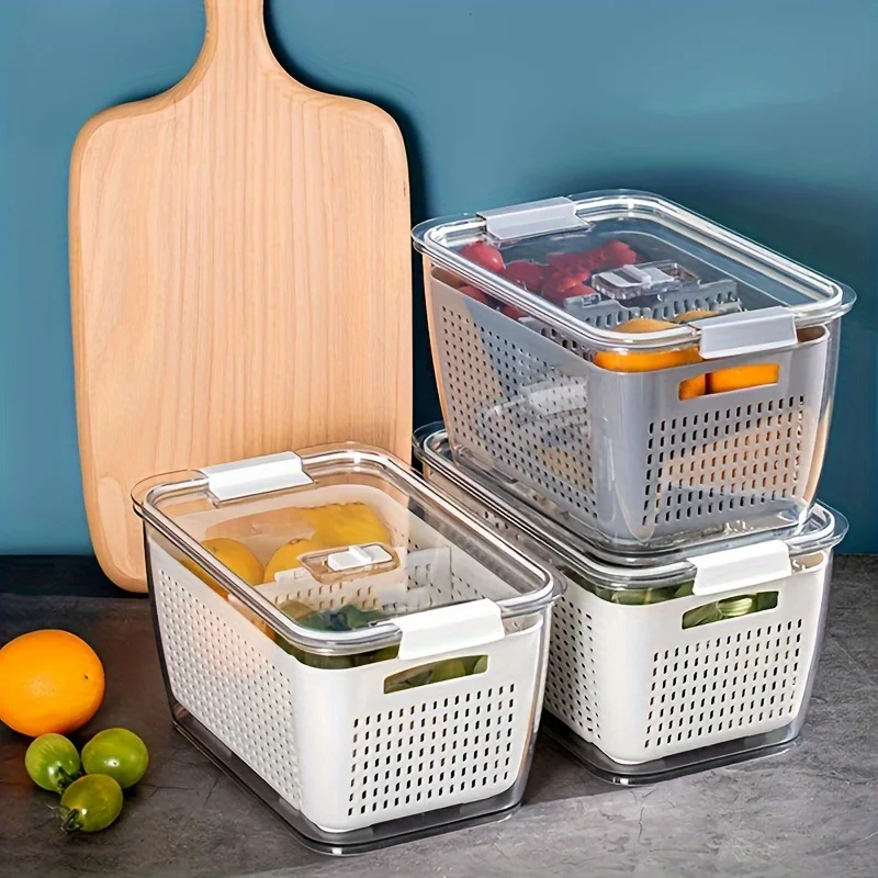 2 Cajas Grandes Reutilizables  - Food Storage Containers Xl reseña y precio