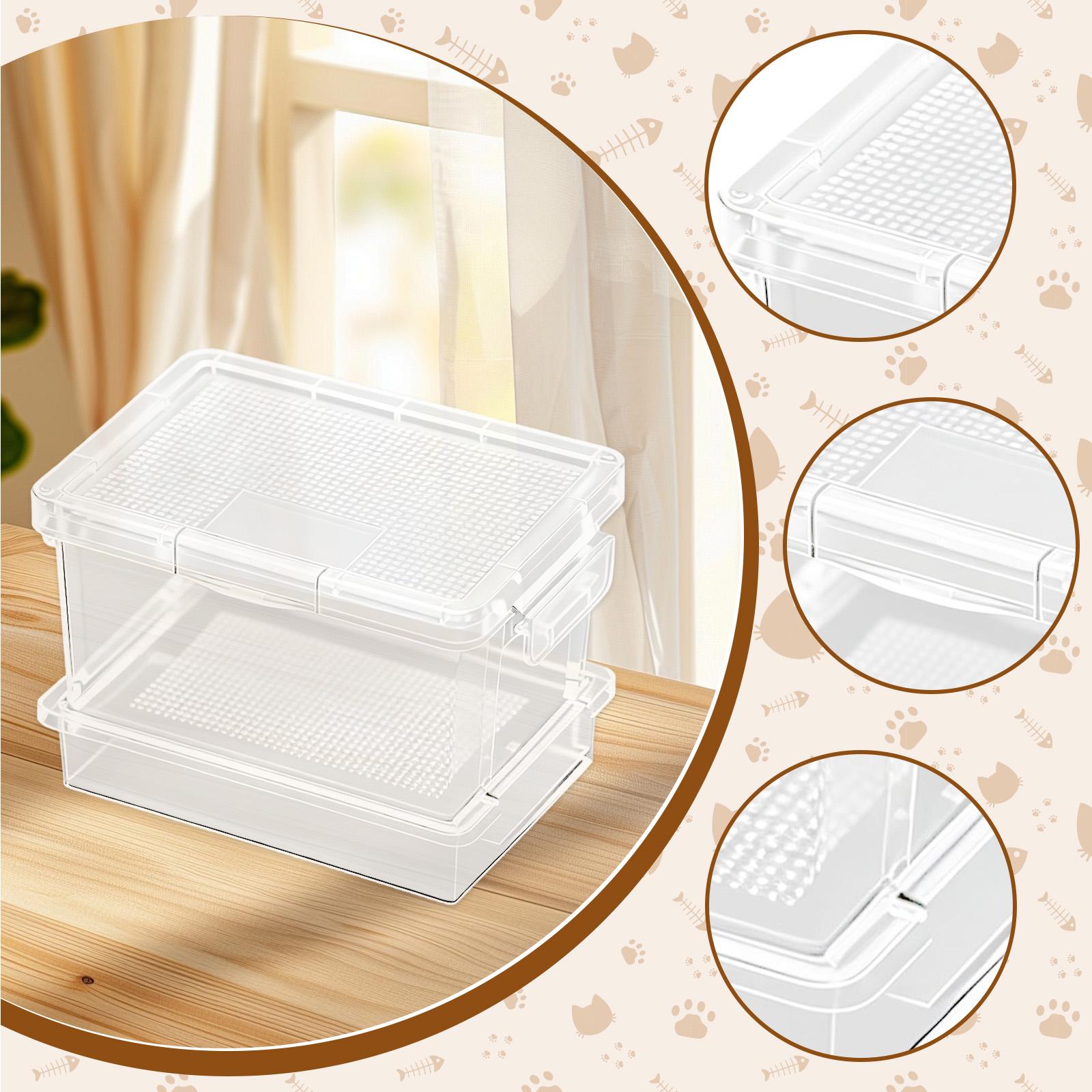 Comedero de plástico para tort - Food Storage Plastic reseña y precio