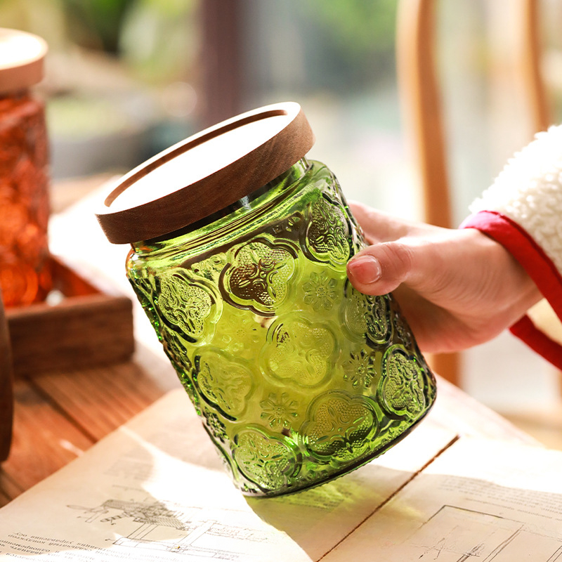 Tarro de almacenamiento de vid - Food Storage Jars With Lids reseña y precio