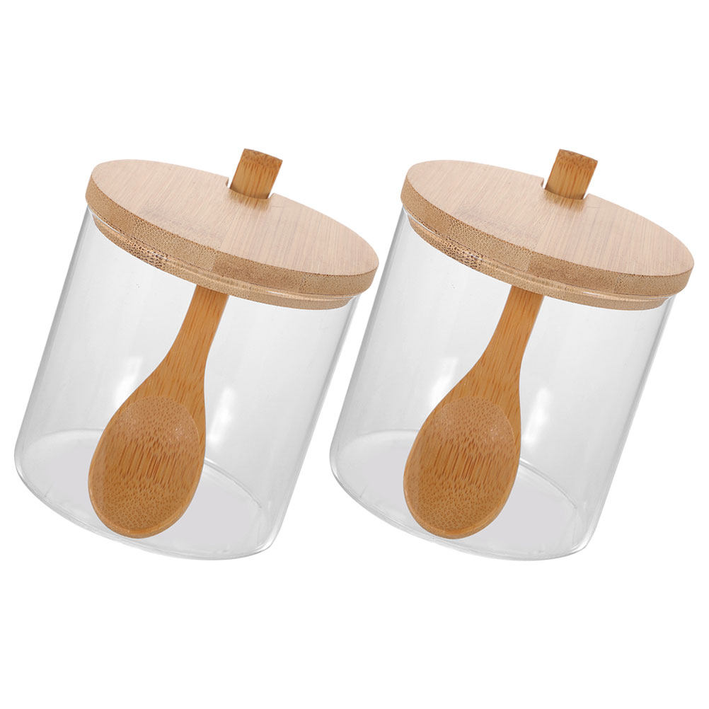 2 juegos de recipientes de vid - Food Storage Jars With Lids reseña y precio