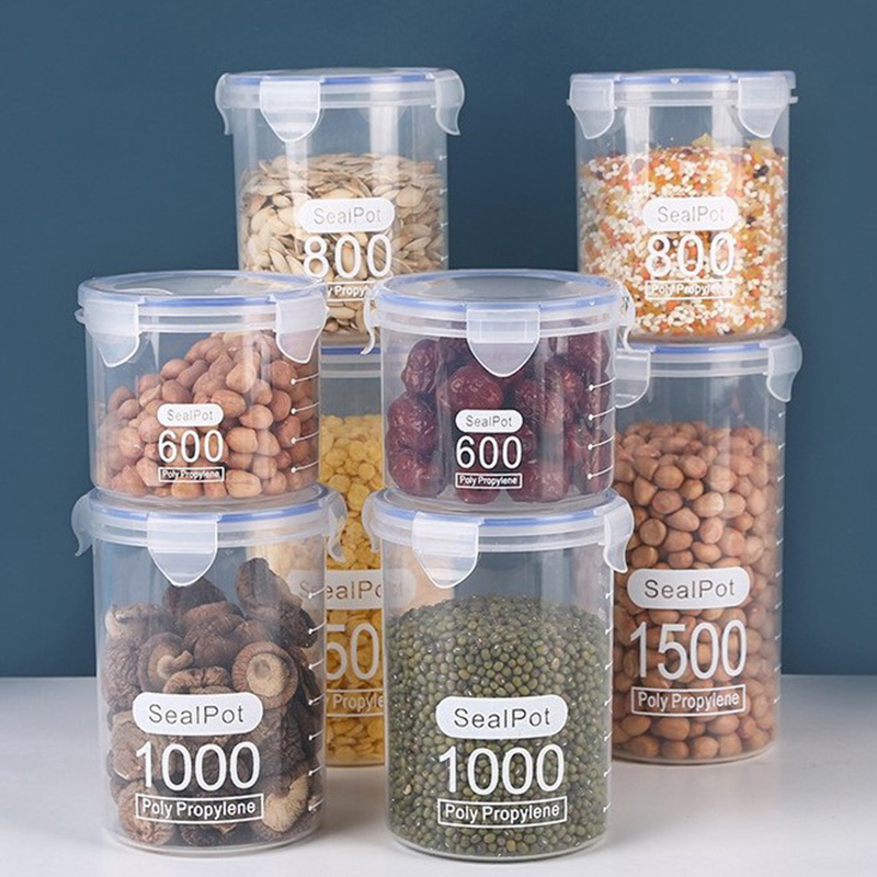 Frascos sellados con escala pa - Food Storage Jar Set reseña y precio