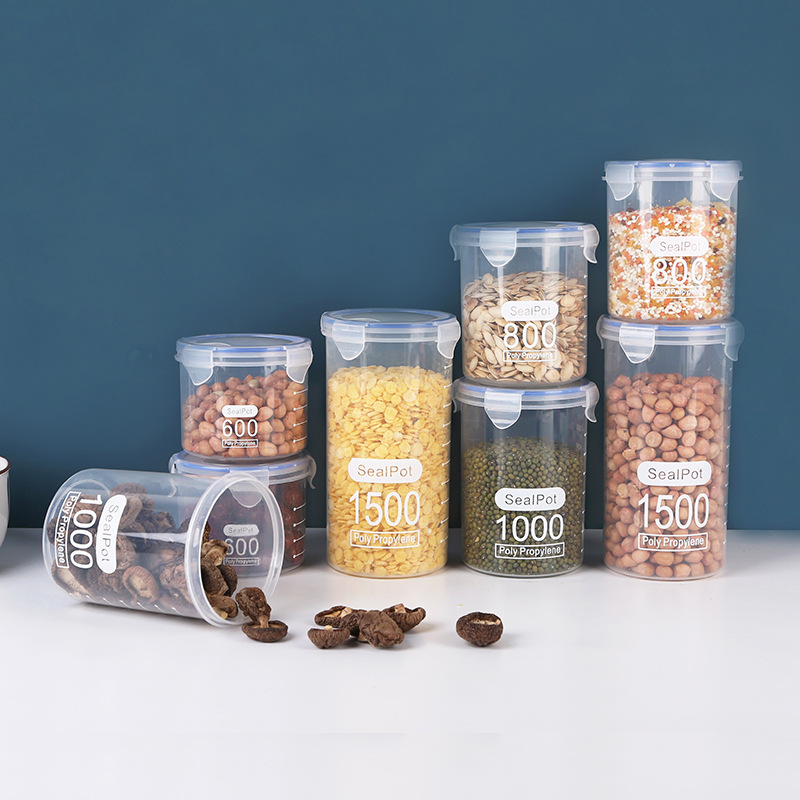 Frascos sellados con escala pa - Food Storage Jar Set reseña y precio