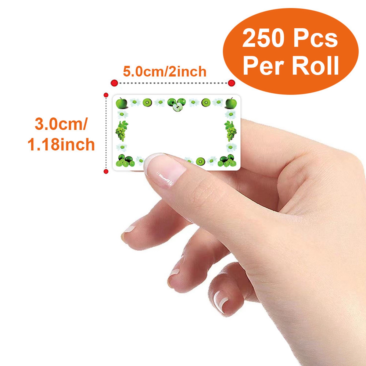 250 Etiquetas Rectangulares pa - Food Storage In Restaurant reseña y precio