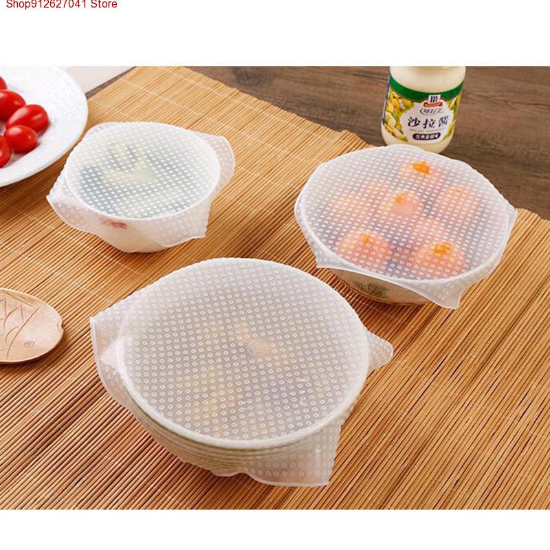 4 cubiertas de silicona reutil - Food Storage Variety Pack reseña y precio