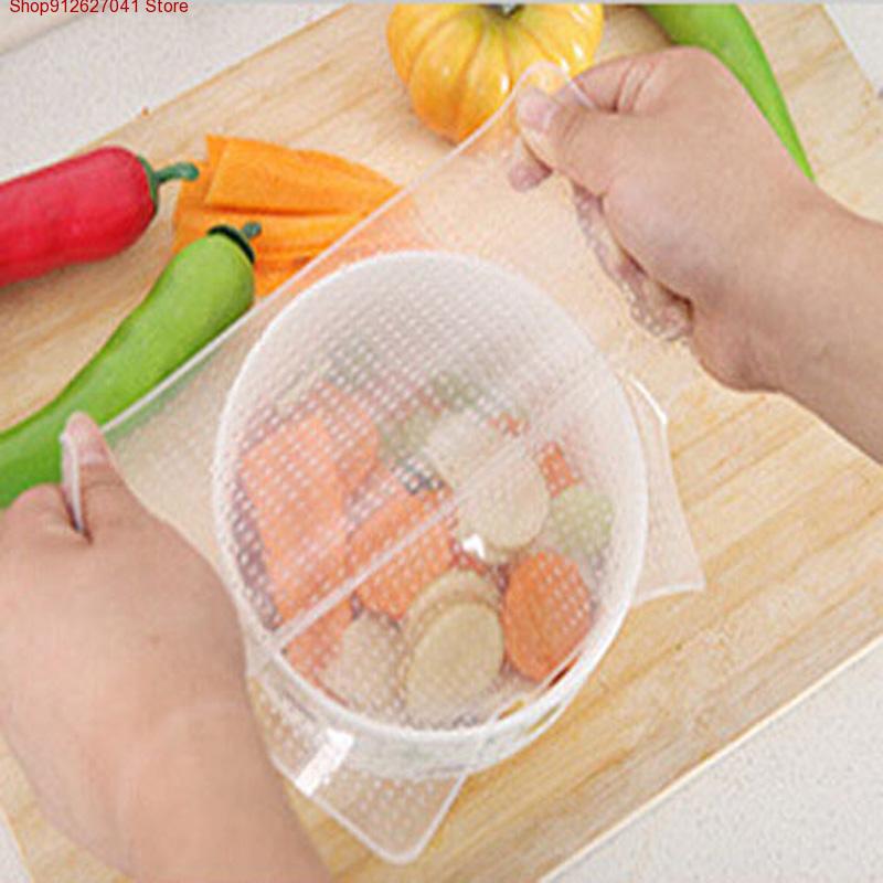 4 cubiertas de silicona reutil - Food Storage Variety Pack reseña y precio